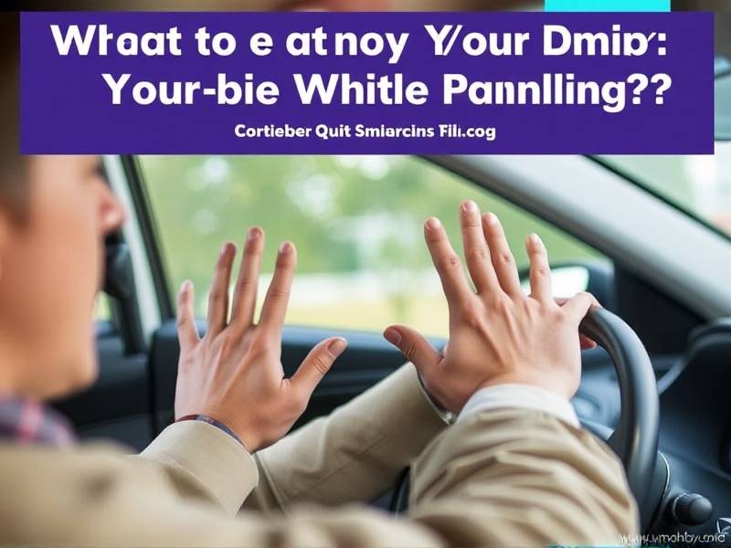 What to Do with Your Hands While Driving? Plus, Tips to Quit Smoking!