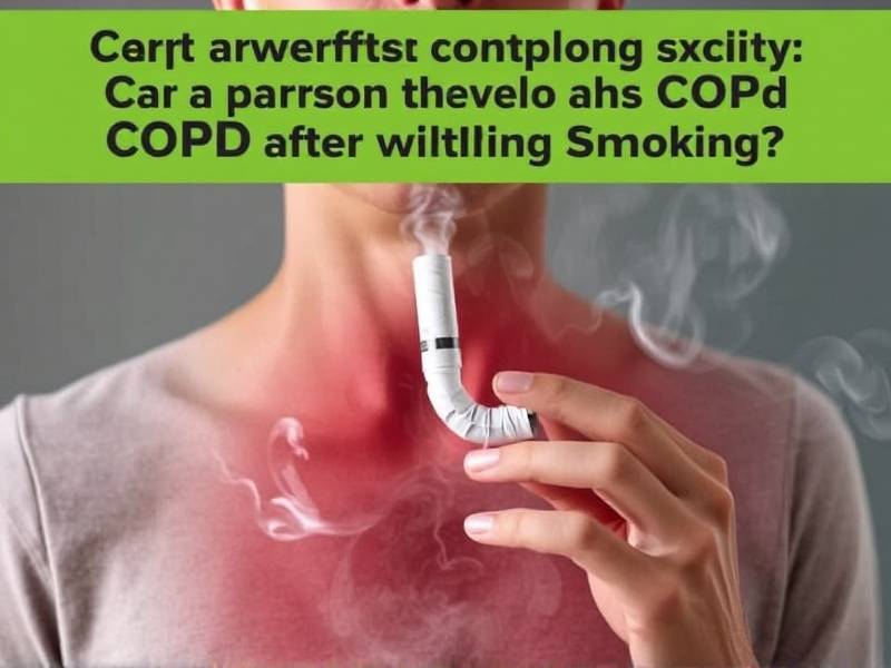 Can a Person Develop COPD Years After Quitting Smoking?