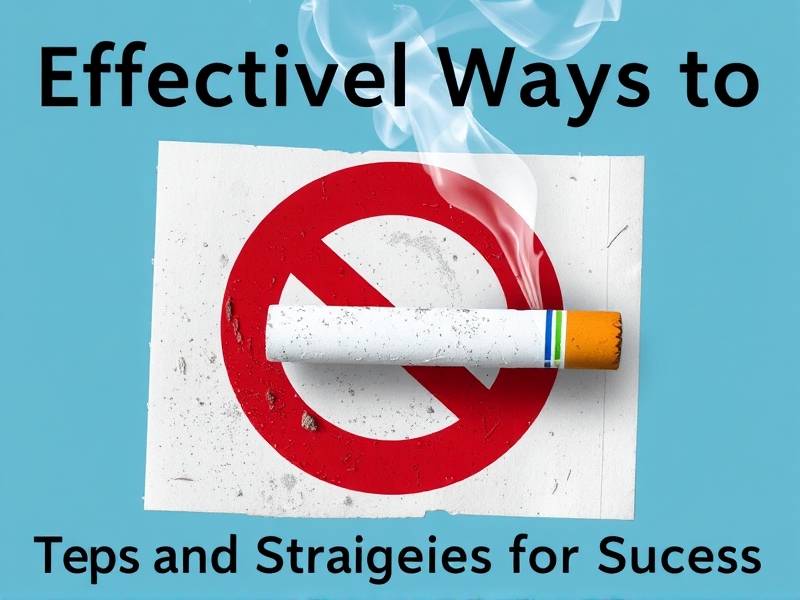 Effective Ways to Quit Smoking: Tips and Strategies for Success
