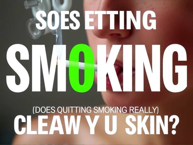 Does Quitting Smoking Really Clear Up Skin?