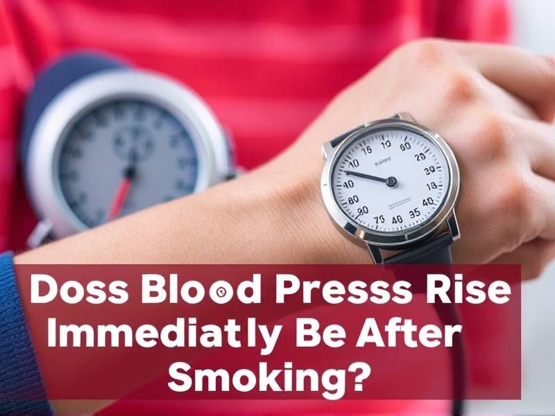 Does Blood Pressure Rise Immediately After Quitting Smoking?