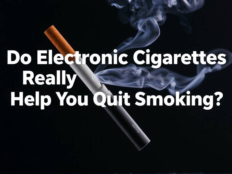 Do Electronic Cigarettes Really Help You Quit Smoking?
