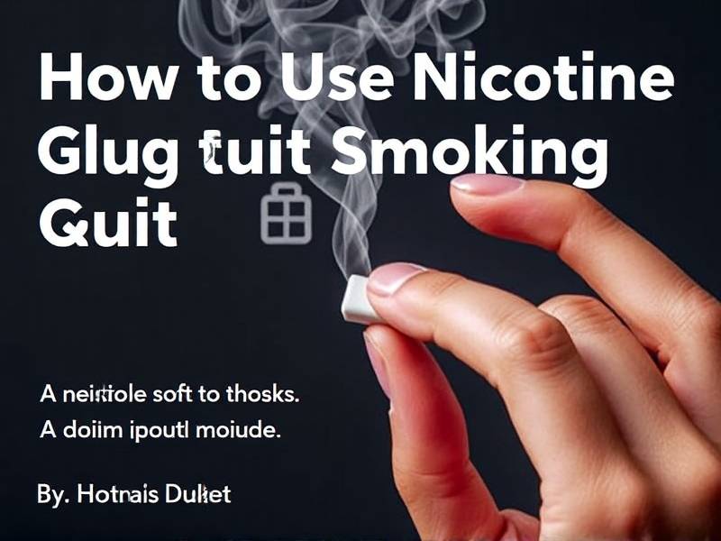 How to Use Nicotine Gum to Quit Smoking: A Step-by-Step Guide