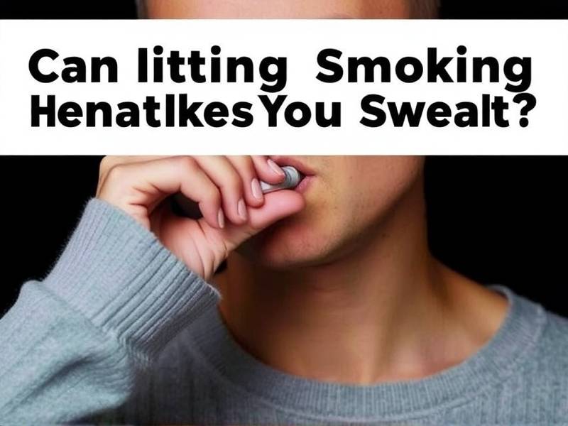 Can Quitting Smoking Really Make You Sweat?