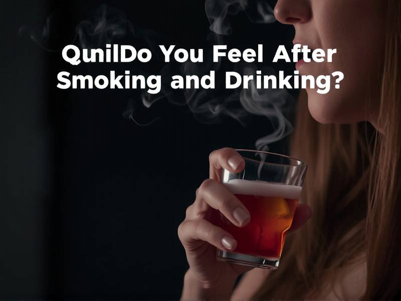 How Do You Feel After Quitting Smoking and Drinking?