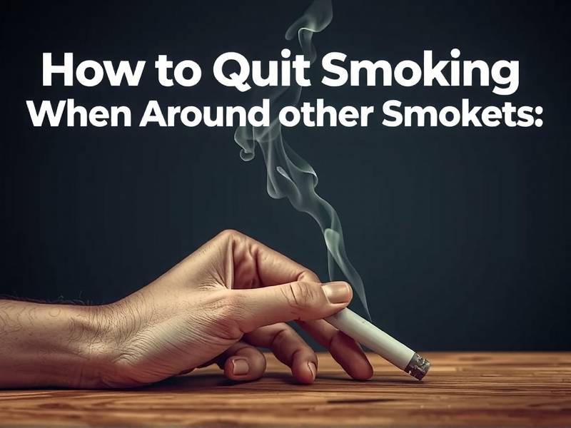 How to Quit Smoking When Around Other Smokers: Effective Strategies for Success