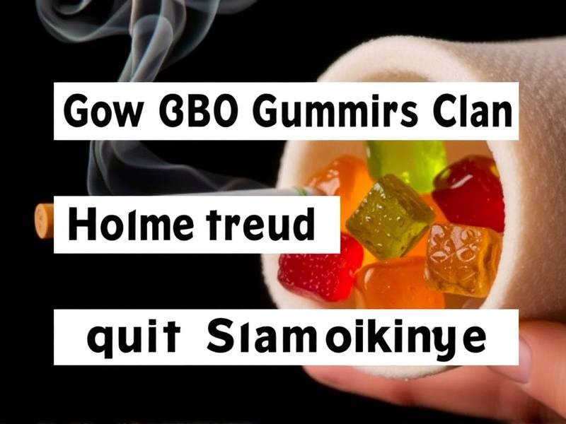 How CBD Gummies Can Help You Quit Smoking: A Guide to Effective Smoke-Free Alternatives