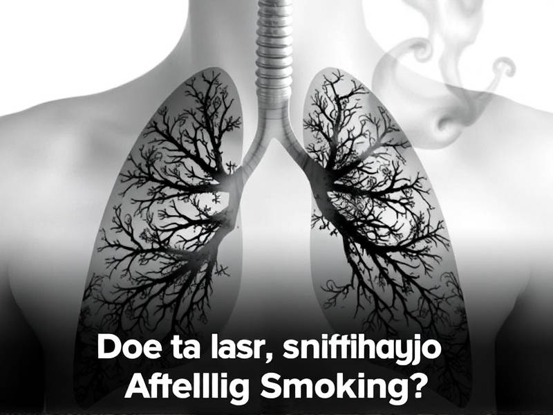 Does Tar Stay in Lungs After Quitting Smoking?