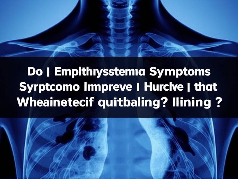 Do Emphysema Symptoms Improve When You Quit Smoking?