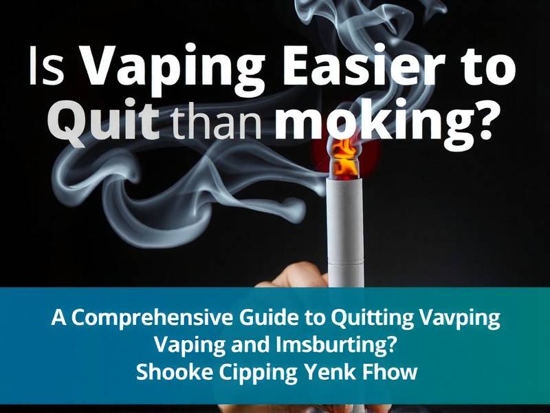 Is Vaping Easier to Quit Than Smoking? A Comprehensive Guide to Quitting Vaping and Smoking