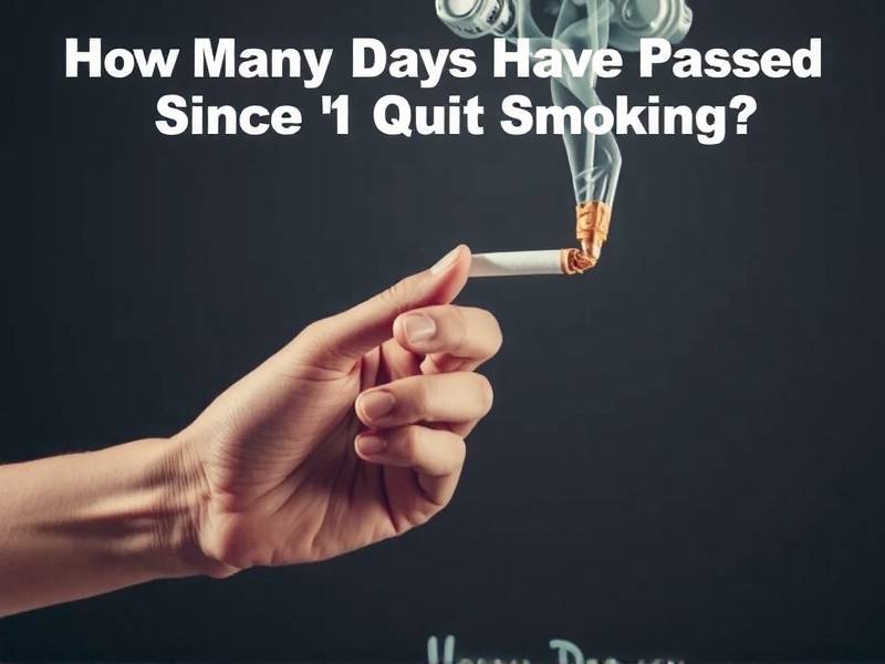 How Many Days Have Passed Since I Quit Smoking?