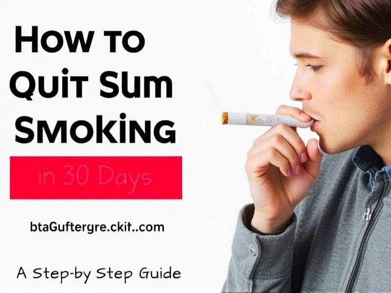 How to Quit Smoking in 30 Days: A Step-by-Step Guide(1)