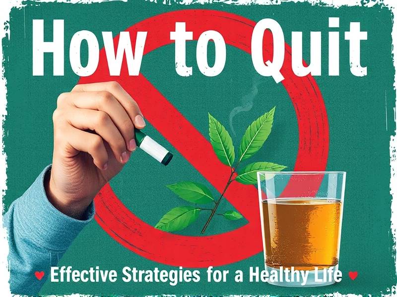 How to Quit Smoking Pot and Drinking: Effective Strategies for a Healthy Life