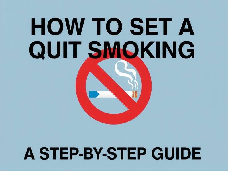 How to Set a Quit Smoking Date: A Step-by-Step Guide