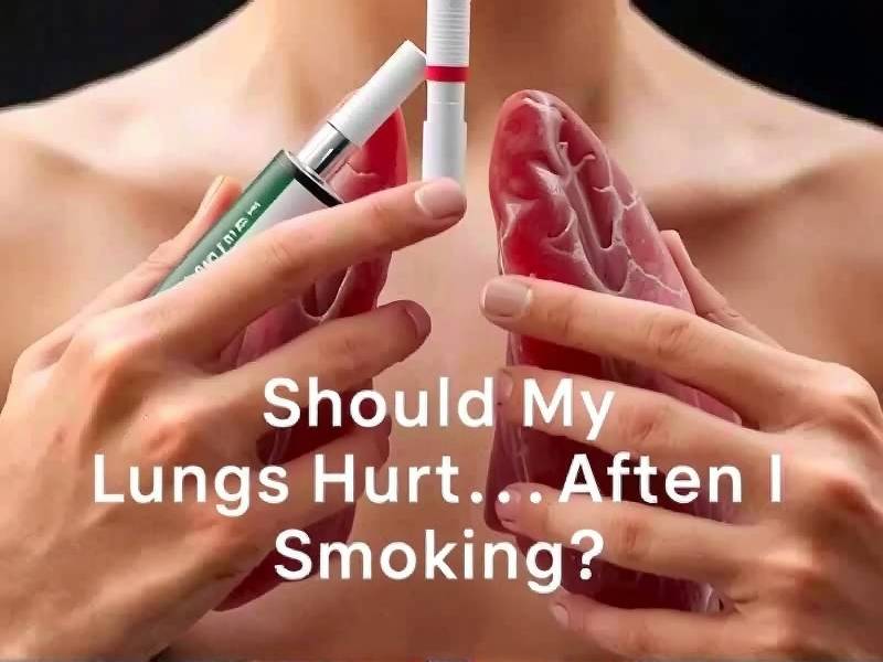 Should My Lungs Hurt After I Quit Smoking?