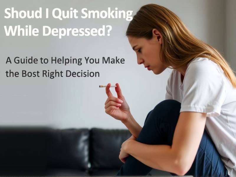 Should I Quit Smoking While Depressed? A Guide to Helping You Make the Right Decision
