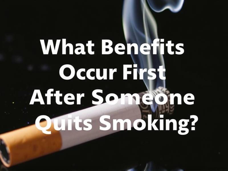 What Benefits Occur First After Someone Quits Smoking?