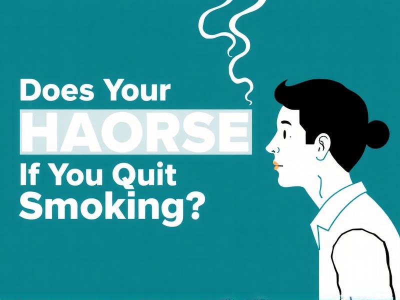 Does Your Throat Get Hoarse If You Quit Smoking?