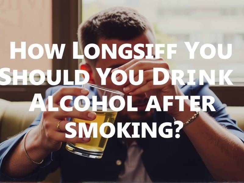 How Long Should You Wait to Drink Alcohol After Quitting Smoking?