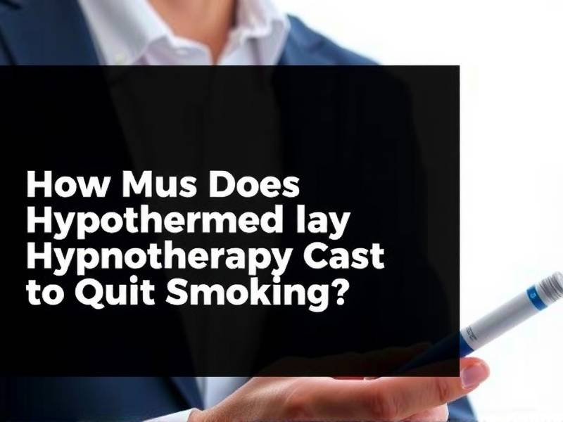 How Much Does Hypnotherapy Cost to Quit Smoking? A Comprehensive Guide