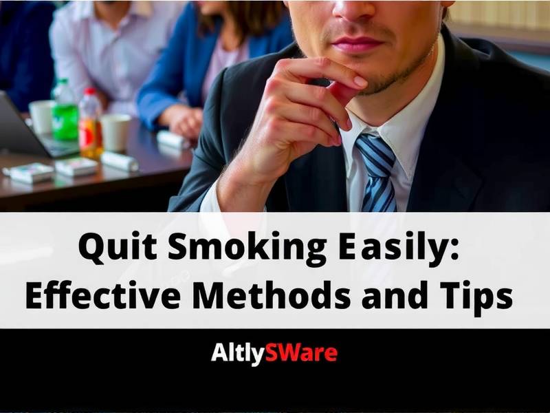 How to Quit Smoking Easily: Effective Methods and Tips(1)