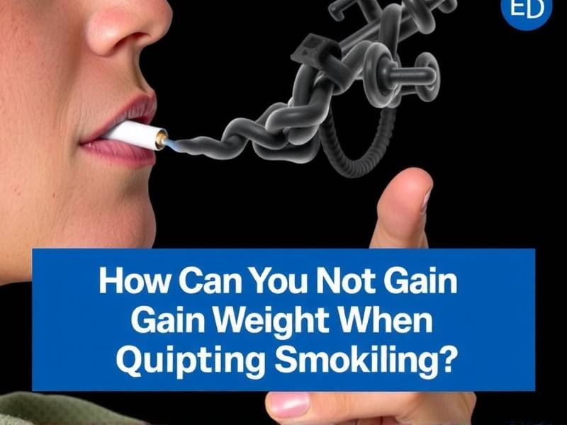 How Can You Not Gain Weight When Quitting Smoking?