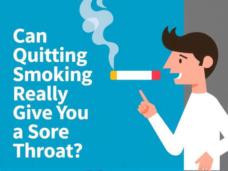 Can Quitting Smoking Really Give You a Sore Throat?(1)