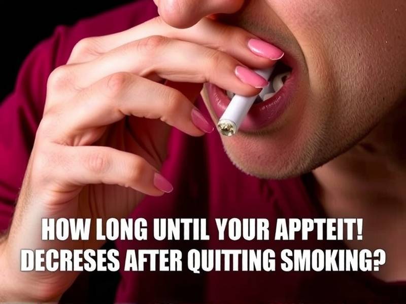 How Long Until Your Appetite Decreases After Quitting Smoking?
