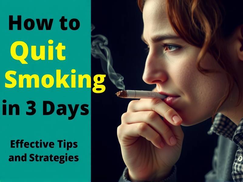 How to Quit Smoking in 3 Days - Effective Tips and Strategies