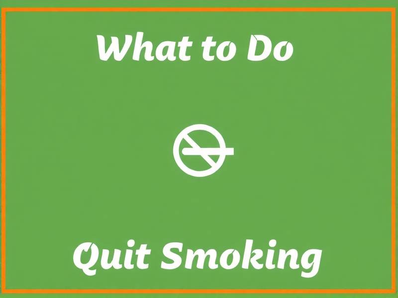 What to Do After You Quit Smoking: Tips and Resources for Your New Life
