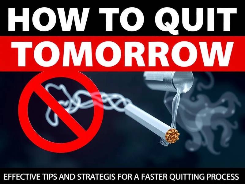 How to Quit Smoking Tomorrow: Effective Tips and Strategies for a Faster Quitting Process