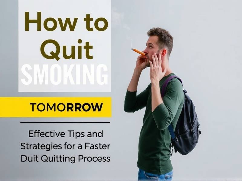 How to Quit Smoking Tomorrow: Effective Tips and Strategies for a Faster Quitting Process