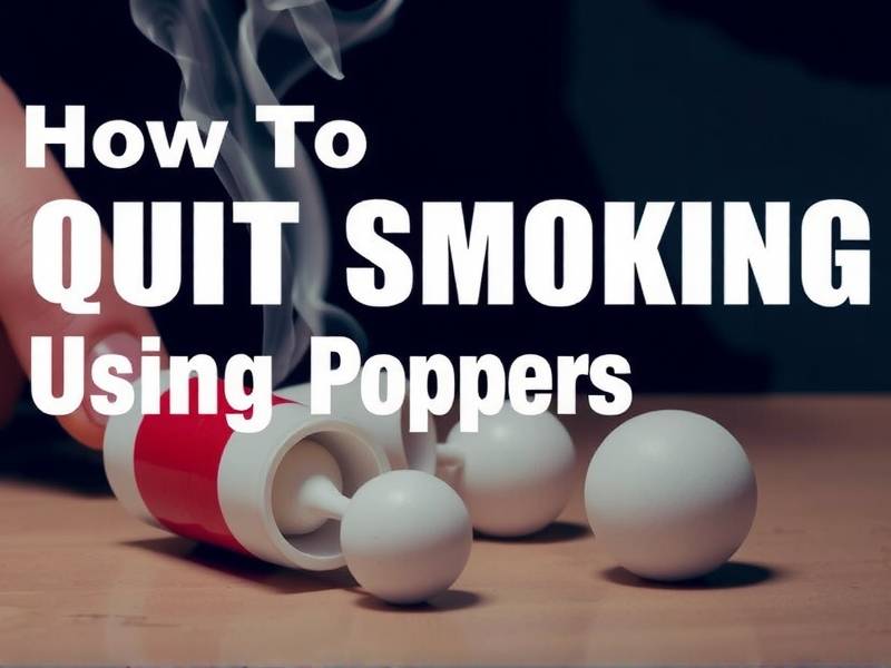 How to Quit Smoking Using Poppers: Effective Strategies and Tips