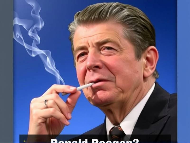 When Did Ronald Reagan Quit Smoking?(1)