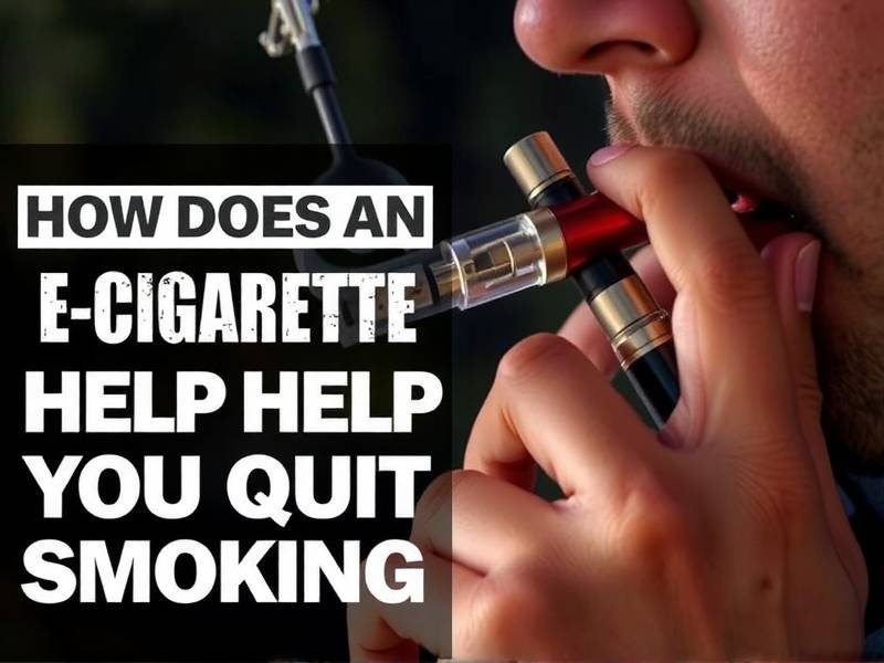 How Does an E-Cigarette Help You Quit Smoking?(1)