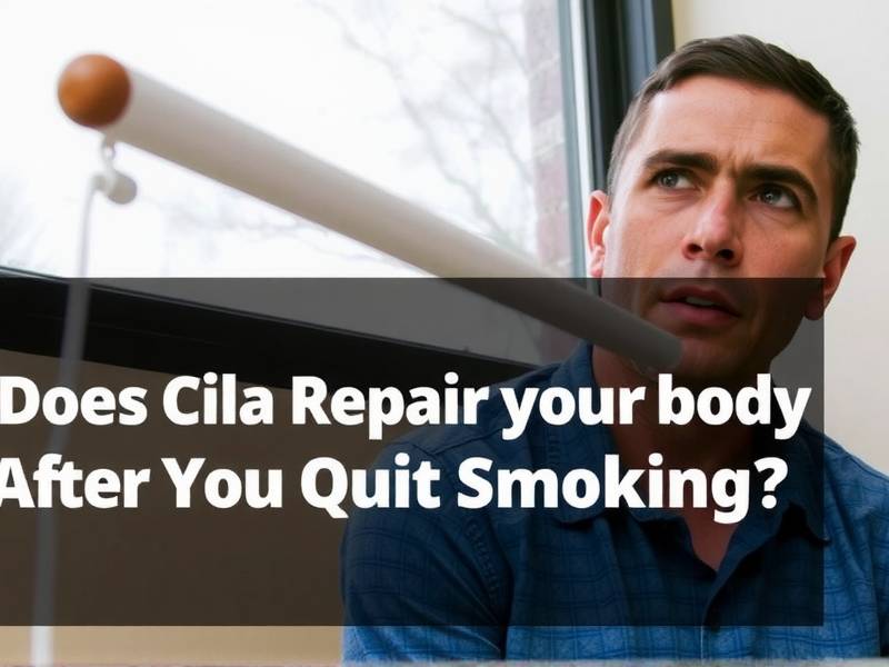 Does Cila Repair Your Body After You Quit Smoking?