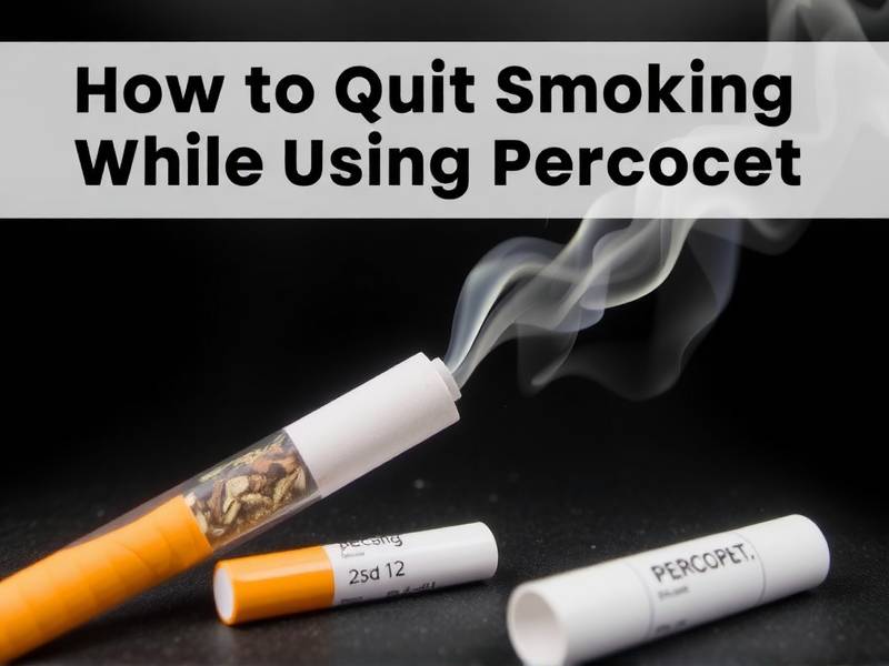 How to Quit Smoking While Using Percocet: A Guide for Those in Need