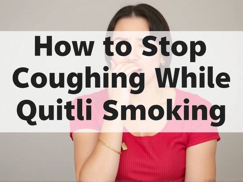 How to Stop Coughing While Quitting Smoking: Effective Tips and Tricks