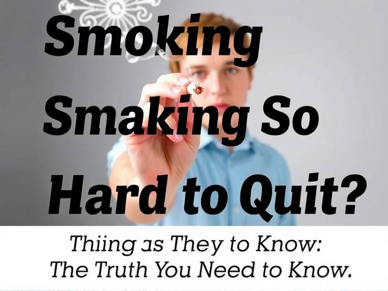 Why Is Smoking So Hard to Quit? The Truth You Need to Know