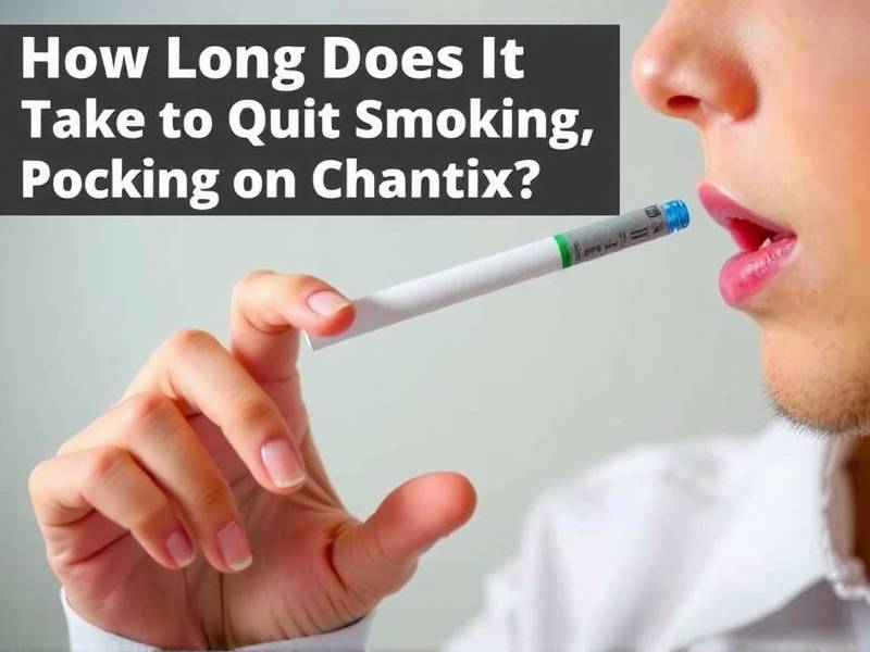 How Long Does It Take to Quit Smoking on Chantix? The Truth About Quitting Drugs and Achieving Succe
