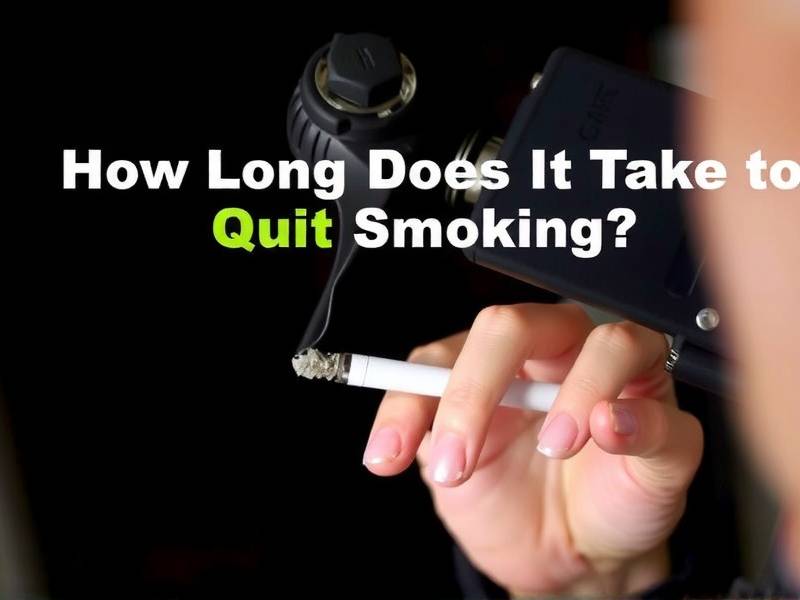 How Long Does It Take to Quit Smoking? The Truth About the Time Required for Success
