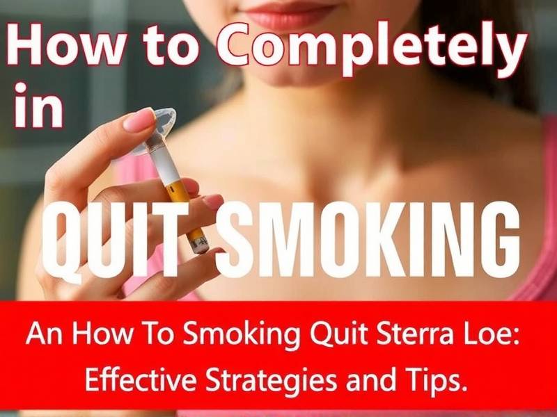 How to Completely Quit Smoking: Effective Strategies and Tips