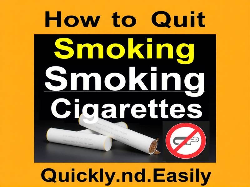 How to Quit Smoking Cigarettes Quickly and Easily (Hindi Edition)