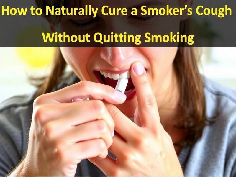 How to Naturally Cure a Smoker's Cough Without Quitting Smoking