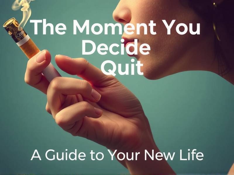 The Moment You Decide to Quit Smoking: A Guide to Your New Life