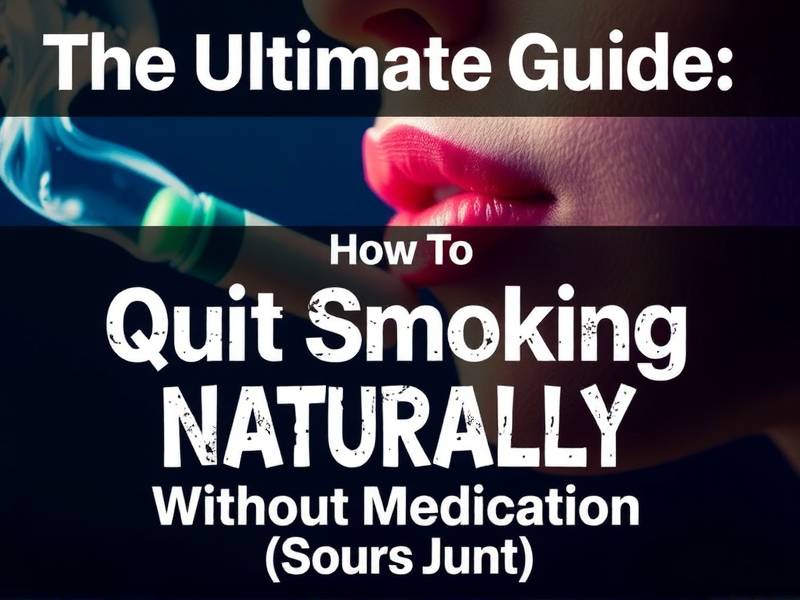 The Ultimate Guide: How to Quit Smoking Naturally Without Medication