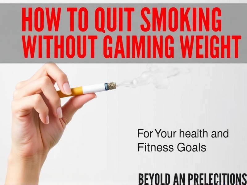How to Quit Smoking Without Gaining Weight: Effective Strategies for Your Health and Fitness Goals(1)