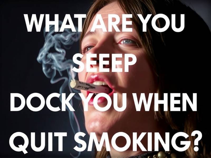 What Are You Coughing Up When You Quit Smoking?(1)