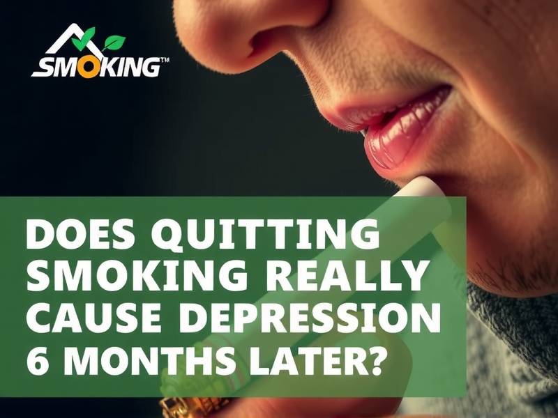 Does Quitting Smoking Really Cause Depression 6 Months Later?