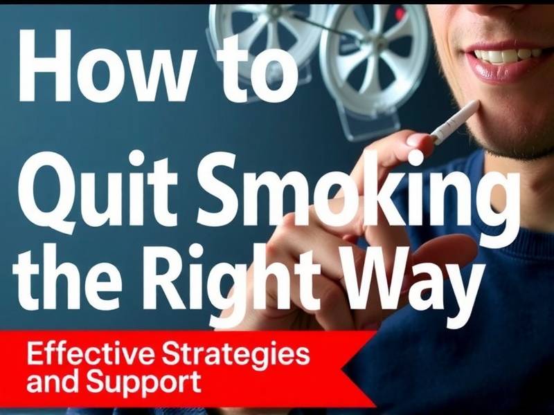 How to Quit Smoking the Right Way: Effective Strategies and Support